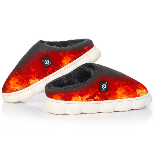 Unisex Rechargeable Low-Cut Heated Slippers
