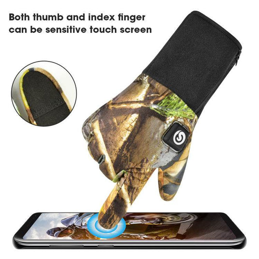 Outlets-Savior Hunting Winter Warm Heated Gloves  Windproof  for Fishing Hunting Outdoor