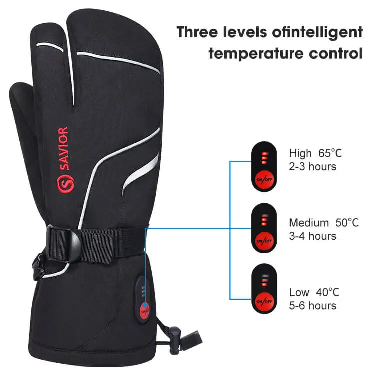 Load image into Gallery viewer, heated gloves temperature adjustment
